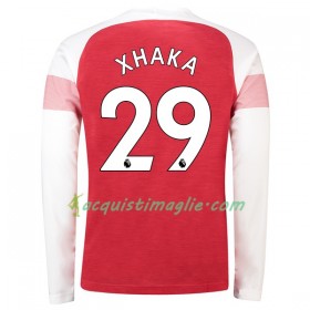 Divisa di Calcio Arsenal Xhaka 29 Prima 2018/2019 Manica Lunga